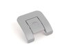 ES#148230 - 52207008491 - E46 ISOFIX Cover - Priced Each - Grau/Gray. Covers the ISOFIX connectors - Genuine BMW - BMW