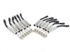 ES#2765413 - 0041595003KT5 - Ignition Service Kit - Without Coil Packs - Includes Twelve (12) Bosch Spark Plugs and Twelve (12) Prenco Ignition Coil Wires - Assembled By ECS - Mercedes Benz
