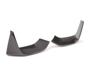 ES#2767401 - 51192350712 - BMW Performance Carbon Fiber Splitters - Pair - Front apron splitters from BMW Performance - Genuine BMW M Performance - BMW