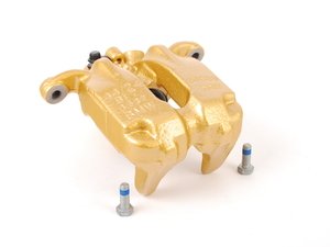 ES#2713963 - 34217848313 - Rear Brake Caliper - Left - From the carbon ceramic M Brakes. Does not include carrier. New, not remanufactured. - Genuine BMW - BMW