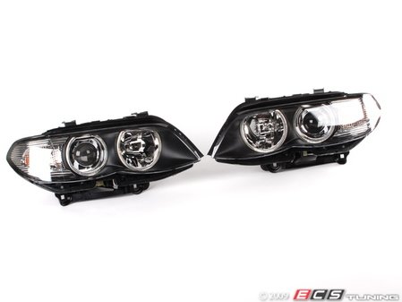 ES#1306805 - 63117166815816 - European Bi-Xenon Headlamp Housings - Pair - (NO LONGER AVAILABLE) - Replace the amber corner lamps the correct way - Genuine European BMW - 