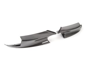 ES#2643158 - E9XM3PSPLIT - Carbon Fiber Front Splitter Set - E9X M3 - Add the aggressive look of the ZCP competition package to your M3 - ECS - BMW