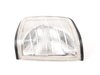 ES#2643222 - 5001192E - Clear / White Front Flasher Housing - Left Side - Bremmen Parts - Mercedes Benz