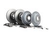 ES#2586935 - 34116757746KT1 - Front & Rear Brake Service Kit - Featuring Brembo brake rotors and ECS DD23 ceramic pads. - Assembled By ECS - BMW