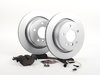 ES#240373 - ECSE393421-1 - Rear Brake Service Kit - Featuring ECS V5 Coated Rotors and ECS DD23 "Daily Driver" ceramic pads. - Assembled By ECS - BMW