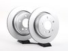 ES#240373 - ECSE393421-1 - Rear Brake Service Kit - Featuring ECS V5 Coated Rotors and ECS DD23 "Daily Driver" ceramic pads. - Assembled By ECS - BMW