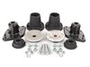 ES#2762203 - 4D0412377FKT5 - Cup Kit/Coilover Installation Kit - Includes shock/strut mounts, spring pads, and hardware - Assembled By ECS - Audi