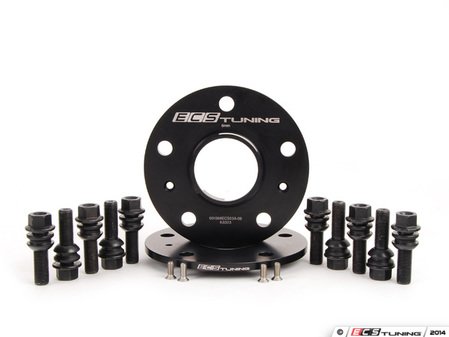 ES#2702489 - 001366ECS08KT - ECS Wheel Spacer Kit - 8mm - Includes one pair of wheel spacers with lug bolts - ECS - Porsche