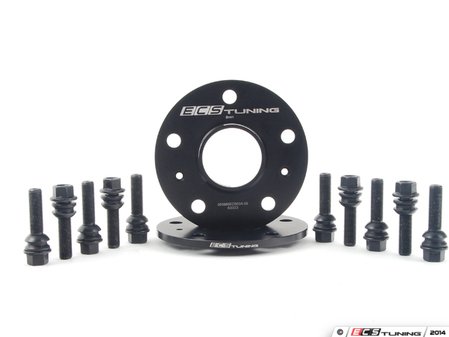 ES#2725431 - 001366ECS08KT1 - ECS Wheel Spacer Kit - 8mm - Includes one pair of wheel spacers with lug bolts - ECS - Audi Volkswagen Porsche