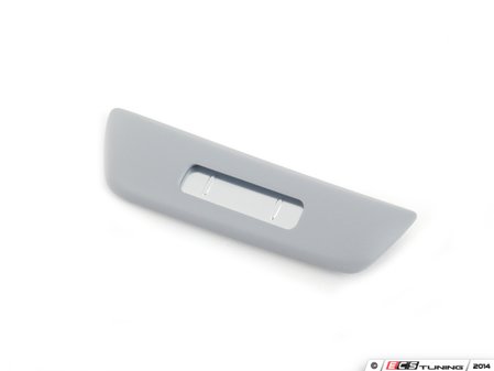 ES#88155 - 51169144633 - Cup Holder Trim - Grey - Used with the cup holder retrofit kit - Genuine BMW - BMW