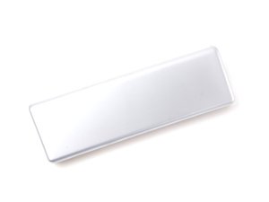ES#116683 - 51452695583 - Left Center Dashboard Panel Trim - Matte Chrome - Found on the right side of the steering wheel on the dashboard - Genuine BMW - BMW