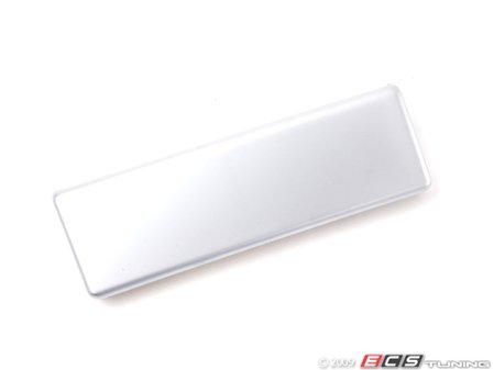 ES#116683 - 51452695583 - Left Center Dashboard Panel Trim - Matte Chrome - Found on the right side of the steering wheel on the dashboard - Genuine BMW - BMW