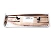 ES#116683 - 51452695583 - Left Center Dashboard Panel Trim - Matte Chrome - Found on the right side of the steering wheel on the dashboard - Genuine BMW - BMW