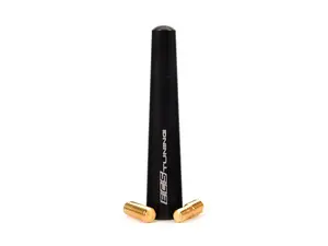 76mm Billet Aluminum Antenna - Black