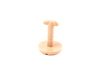 ES#124217 - 51478183029 - Floor Mat Lock - Priced Each - Sandbeige/Sand Beige. Secures the floor mats to prevent them from moving - Genuine BMW - BMW