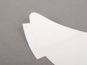ES#2695785 - 98750482502 - Rear Fender Stone Guard - Clear  - Left side fitment - Genuine Porsche - Porsche