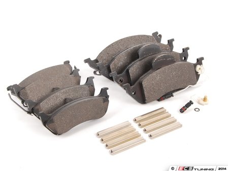 ES#2765369 - 1634201220KT5 - Front & Rear Brake Pad Kit - Featuring ATE Pads - Assembled By ECS - Mercedes Benz