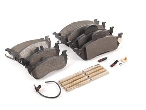 ES#2765371 - 1634201220KT6 - Front & Rear Brake Pad Kit - Featuring ATE Pads - Assembled By ECS - Mercedes Benz