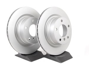 ES#2749079 - 34216855005mkt - Rear Brake Rotors - Pair (300x20) - Featuring a protective Meyle Platinum coating. - Meyle - BMW