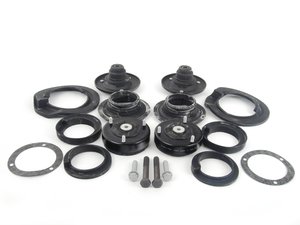 ES#2649636 - 33521094091KT1 - Cup Kit/Coilover Installation Kit - With Spring Pads - Everything you need to install coilovers, shocks/struts, or a cup kit on your BMW using high quality aftermarket components - Assembled By ECS - BMW