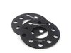 ES#2748242 - ECS10241KTWBKT -  ECS Wheel Spacer And Bolt Kit - 5mm With Black Ball Seat Bolts - Comes with everything you need to install spacers on two wheels - ECS - Audi Volkswagen