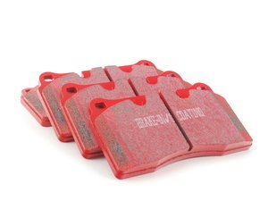 ES#520502 - DP31908C - RedStuff Performance Brake Pads - Front - A high performance street pad, featuring Kevlar technology - EBC - Volkswagen