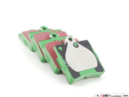 ES#519751 - DP21191 - Rear GreenStuff Performance Brake Pad Set - Designed as a mildly upgraded pad, great for an afternoon of sporty driving. - EBC - Mercedes Benz
