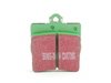 ES#519751 - DP21191 - Rear GreenStuff Performance Brake Pad Set - Designed as a mildly upgraded pad, great for an afternoon of sporty driving. - EBC - Mercedes Benz