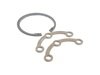 ES#2702899 - 2029800116 - Rear Wheel Bearing Kit - Priced Each - Includes wheel bearing, flange, snap ring and axle nut - FAG - Mercedes Benz