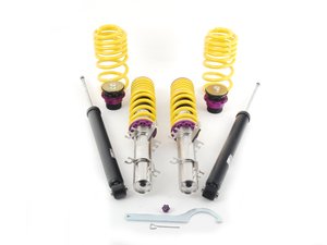 ES#2092083 - 10280067 - KW V1 Series Coilover Kit - Fixed Damping - Variant 1 coilovers offer the best balance between sporty driving and comfort - KW Suspension - Volkswagen