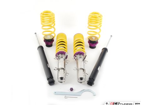 ES#2092083 - 10280067 - KW V1 Series Coilover Kit - Fixed Damping - Variant 1 coilovers offer the best balance between sporty driving and comfort - KW Suspension - Volkswagen