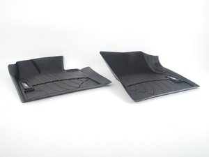 ES#2714273 - 82112285514 - F15 Front All-Weather Floor Liners - Black - Protect your carpet even in the toughest weather - Genuine BMW - BMW