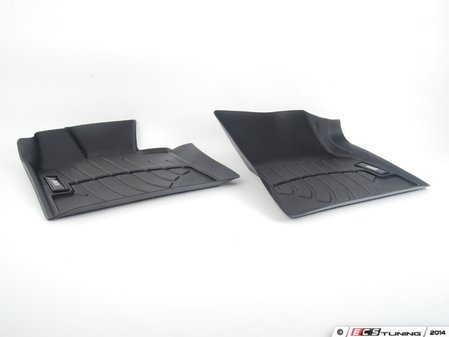 ES#2714273 - 82112285514 - F15 Front All-Weather Floor Liners - Black - Protect your carpet even in the toughest weather - Genuine BMW - BMW