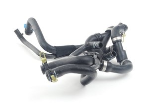 ES#38427 - 17127541095 - Coolant Hose - Mutliple - Connects to the side and bottom of the expansion tank - Genuine MINI - MINI