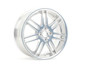 ES#2827139 - 36116778427KT - R99 MINI Double Spoke Alloy Wheel 17" (4x100) Polished - Set Of Four - 17 x 7J ET:48 - Genuine MINI - MINI