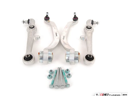 ES#2713343 - 4D0407151PKT3 - Front Lower Control Arm Kit - Includes all front lower control arms with hardware - Vaico - Audi Volkswagen