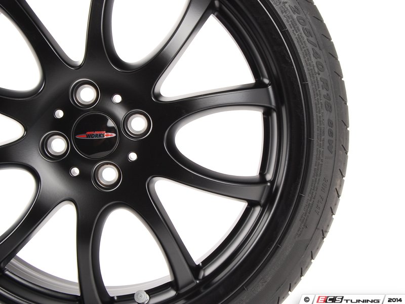 ECS News - MINI Cooper R50+ R105 JCW Wheel & Tire Sets of Four