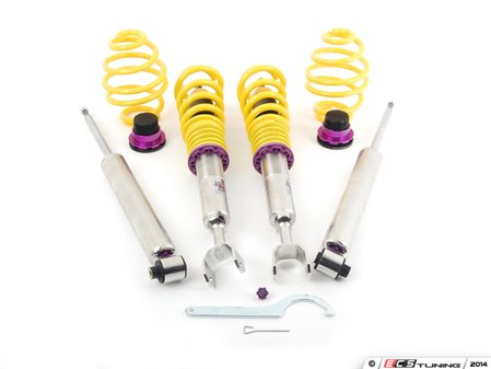 ES#2092574 - 35280011 - KW V3 Series Coilover Kit - Double Adjustable Damping - The ultimate in coilover technology featuring double adjustable dampening - KW Suspension - Volkswagen