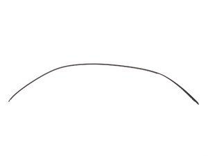 ES#442550 - 8E5853703M1P9 - Upper Window Trim - Black - Left - Located above the doors on the roofline - Genuine Volkswagen Audi - Audi