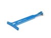 ES#2748845 - 4200ECS02A-04 - Billet Aluminum Hood Pull Release Rod - Blue Anodized - Billet aluminum hood release replacement for plastic OEM hood pull - ECS - Volkswagen