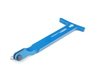 ES#2748845 - 4200ECS02A-04 - Billet Aluminum Hood Pull Release Rod - Blue Anodized - Billet aluminum hood release replacement for plastic OEM hood pull - ECS - Volkswagen