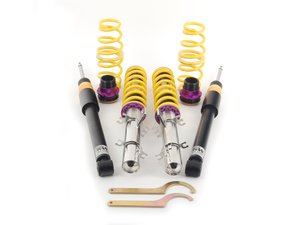 ES#2102356 - 18010005 - KW Street Comfort Coilovers - Street Comfort coilovers offer sport handling with adjustable ride height - KW Suspension - Audi Volkswagen