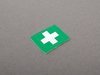 ES#111997 - 51437062935 - First Aid Label - Warning sticker for first aid or warning triangle - Genuine MINI - MINI