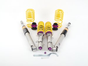 ES#2092586 - 35280061 - KW V3 Series Coilover Kit - Double Adjustable Damping - Height adjustable from 1.4" to 2.5" (front) and 1.4" to 2.5" (rear) - KW Suspension - Volkswagen