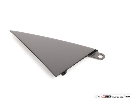 ES#442538 - 8E5853273E1P9 - Rear Window Trim - Left (Driver) Side - (NO LONGER AVAILABLE) - Black - Genuine Volkswagen Audi - 