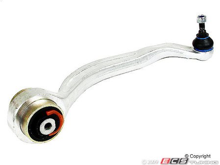 ES#205071 - 8E0407694q - Control Arm - Front, Lower (Curved) - Bushing and ball joint installed for easy replacement. - TRW - 