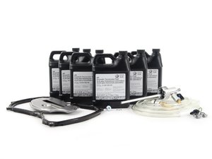 ES#2777769 - 09G325429KT2 -  Genuine 6-Speed Automatic Transmission Service Kit - With Service Tool - Includes genuine OEM fluid, filter, drain plug with new seal, a pan gasket and the Schwaben Trans. Service Tool for a complete service. - Assembled By ECS - Audi Volkswagen
