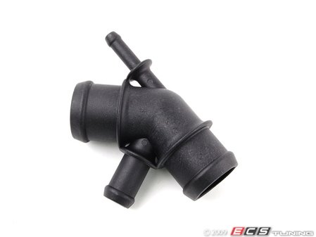 ES#307173 - 1J0121087C - Coolant Distribution Pipe - Plastic 3-way outlet at upper radiator hose - Genuine Volkswagen Audi - Audi Volkswagen