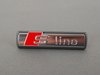 ES#4898 - 4F0853736A2ZZ - "S-Line" Grille Badge - Located on the front radiator grille - Genuine Volkswagen Audi - Audi