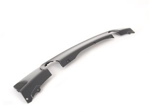 ES#2584204 - 51128054501 - Rear Bumper Diffuser - The plastic cover inserted into the lower portion of the rear bumper - Genuine BMW - BMW